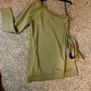 Olive green junior sweatshirt